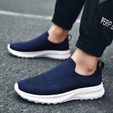 Men's shoes new summer mesh breathable men's casual sports shoes cover foot lazy fashion running shoes